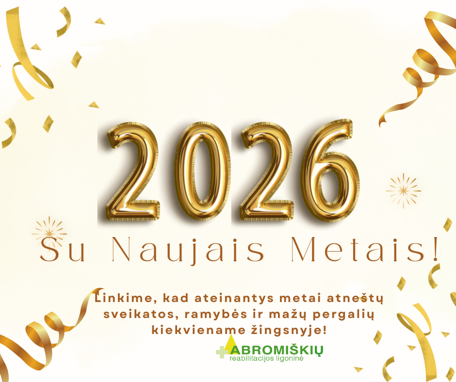 Sveikiname su Naujaisiais 2026-aisiais metais!
